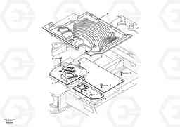 11853 Cabin floor EW55 SER NO 5630-, Volvo Construction Equipment