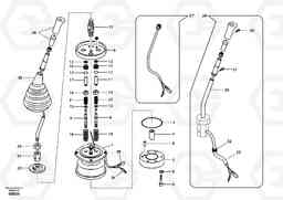 96245 Servo system, remote control valve EW55 SER NO 5630-, Volvo Construction Equipment