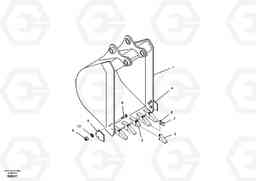 44645 Bucket EW55 SER NO 5630-, Volvo Construction Equipment