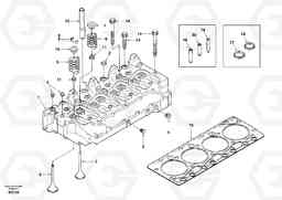 20361 Cylinder head EC150, Volvo Construction Equipment