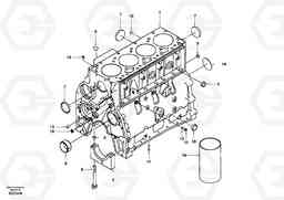 34418 Cylinder block EC150, Volvo Construction Equipment