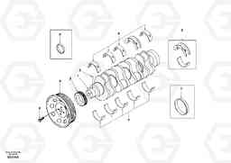 29768 Crankshaft EC150, Volvo Construction Equipment