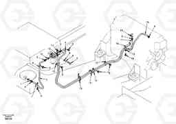28278 Fuel pipe - Fuel tank EC150, Volvo Construction Equipment