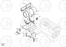 10781 Exhaust system EC150, Volvo Construction Equipment