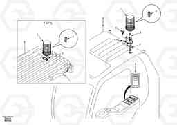 22031 Rotating beacon EC150, Volvo Construction Equipment