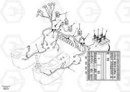 96224 Cable and wire harness, instrument panel EC150, Volvo Construction Equipment