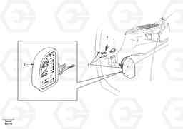 19458 Instrument panel, warning unit and information unit EC150, Volvo Construction Equipment