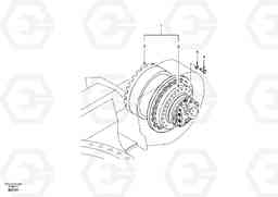 44088 Travel motor with mounting parts EC150, Volvo Construction Equipment