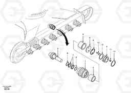 10269 Top roller EC150, Volvo Construction Equipment