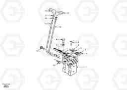 36011 Remote control valve pedal with fitting parts EC150, Volvo Construction Equipment