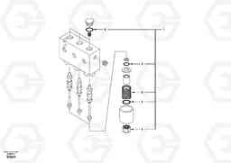 53257 Servo system, solenoid valve EC150, Volvo Construction Equipment