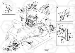 44314 Working hydraulic, hammer and shear for 1st pump flow EC150, Volvo Construction Equipment