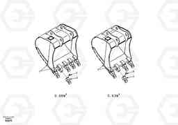 22115 Buckets for Quickfit EC150, Volvo Construction Equipment