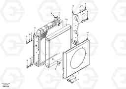 29128 Radiator EC55 SER NO 20001-, Volvo Construction Equipment