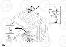 41674 Work lights, extra EC55 SER NO 20001-, Volvo Construction Equipment