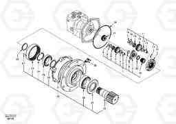 3008 Swing gearbox EC55 SER NO 20001-, Volvo Construction Equipment