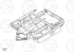 11547 Upper frame EC55 SER NO 20001-, Volvo Construction Equipment