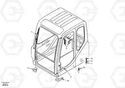 100696 Cab mount EC55 SER NO 20001-, Volvo Construction Equipment