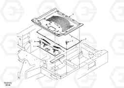 16451 Cabin floor EC55 SER NO 20001-, Volvo Construction Equipment