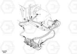 25329 Hydraulic system, hydraulic tank to hydraulic oil cooler EC55 SER NO 20001-, Volvo Construction Equipment