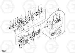 95107 Hydraulic gear pump EC55 SER NO 20001-, Volvo Construction Equipment