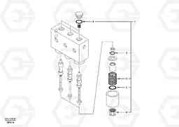 23316 Servo system, solenoid valve EC55 SER NO 20001-, Volvo Construction Equipment