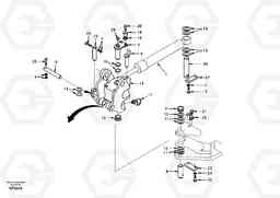 38007 Links to boom and boom cylinder mounting EC55 SER NO 20001-, Volvo Construction Equipment