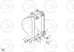 18150 Bucket EC55 SER NO 20001-, Volvo Construction Equipment