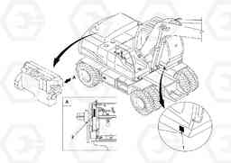 8174 Product identification plate EW130, Volvo Construction Equipment