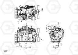 42170 Engine EW130, Volvo Construction Equipment