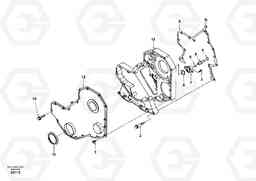 42176 Timing gear casing EW130, Volvo Construction Equipment