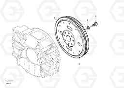 42177 Flywheel EW130, Volvo Construction Equipment