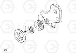 9524 Vibration damper EW130, Volvo Construction Equipment