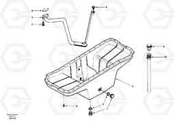 42178 Oil sump EW130, Volvo Construction Equipment