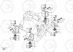 18297 Engine mount EW130, Volvo Construction Equipment