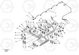 57050 Fuel pipes-injector EW130, Volvo Construction Equipment