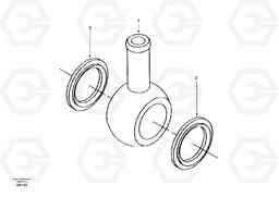 9534 Fuel pipe. Drain EW130, Volvo Construction Equipment