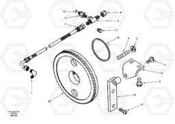 9536 Drive for injection pump EW130, Volvo Construction Equipment
