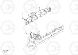 9540 Exhaust manifold EW130, Volvo Construction Equipment