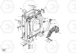 9545 Cooling system EW130, Volvo Construction Equipment