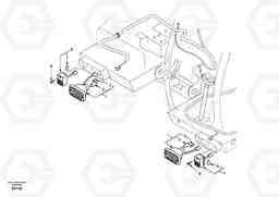 62278 Lighting, front EW130, Volvo Construction Equipment