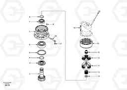94274 Swing gearbox EW130, Volvo Construction Equipment