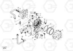 98319 Gear box housing with fitting parts EW130, Volvo Construction Equipment