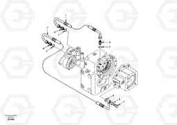 19306 Oil pipe EW130, Volvo Construction Equipment