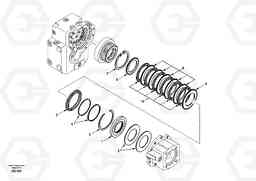 3931 Disc brake EW130, Volvo Construction Equipment