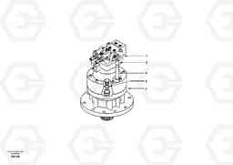 8396 Swing motor with mounting parts EW130, Volvo Construction Equipment