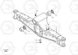 48109 Housing, front axle EW130, Volvo Construction Equipment