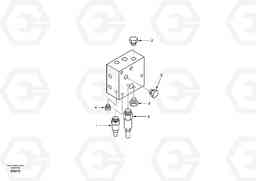 8735 Hydraulic system, brake valve EW130, Volvo Construction Equipment