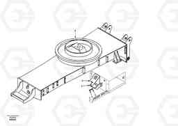 11343 Undercarriage frame EW130, Volvo Construction Equipment