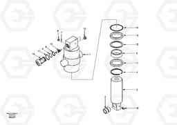 93956 Axle locking cylinder EW130, Volvo Construction Equipment